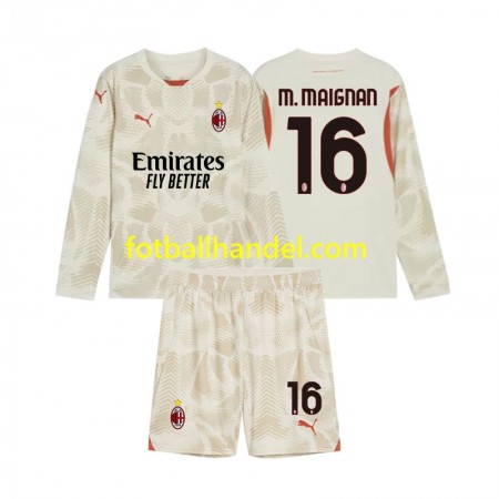 Barn Fotballdrakter Keeper AC Milan Mike Maignan 16 Tredje 2024-25 Langermet